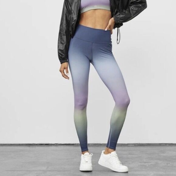 Alo Vapor High-Waist Gradient Dusk okbre full length Legging size small - Picture 1 of 7